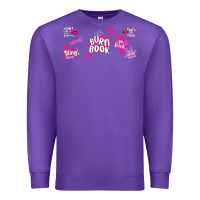 Purple burn book Premium Sweatshirt - TumblerDesignByShophia