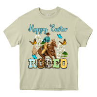 Mossy Happy Easter rodeo Heavy Core Tee - OliviaCreatesArt