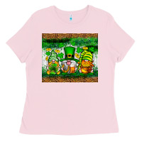 Bubblegum Pink St. Patrick's Day gnomies tumbler St. Patricks Day Ladies Tee - Neo Western