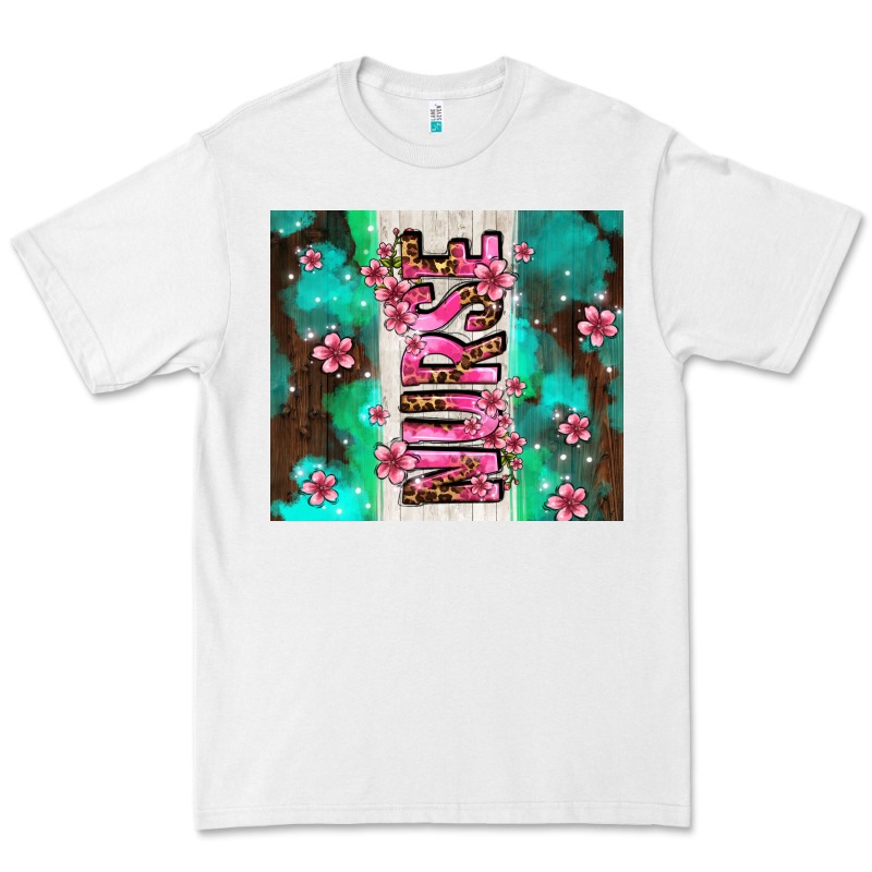 Pink Floral Nurse With Flowers Premium Tee by AdoDesignShop | Teevron