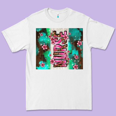 Pink Floral Nurse With Flowers Premium Tee Designed By Adodesignshop