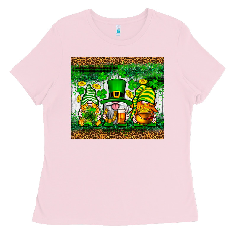 St. Patrick's Day Gnomies Tumbler St. Patricks Day Ladies Tee by Neo Western | Teevron