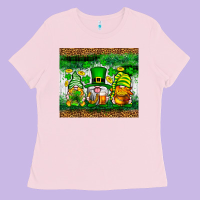 St. Patrick's Day Gnomies Tumbler St. Patricks Day Ladies Tee Designed By Neo Western