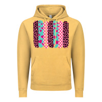 Vintage Mustard valentine's day brushstrokes Vintage Hoodie - BarkalooDesign