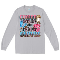 Moon Dust coffee scrubs and rubber gloves Long Sleeve Tee - NancyCooperArtShop