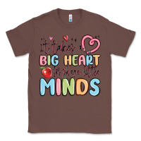 Chestnut it takes a big heart for shape little minds Classic Tee - MaliasSmallBusiness