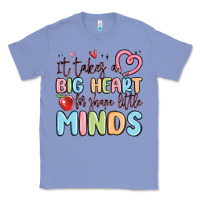 Colony Blue it takes a big heart for shape little minds Classic Tee - MaliasSmallBusiness