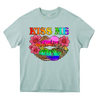 Arona lgbtq kiss me Heavy Core Tee - HRA Design Shop