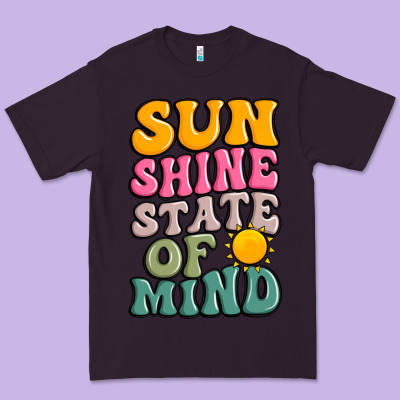 Sun Shine State Of Mind Premium Tee Designed By Jahusdesignshop