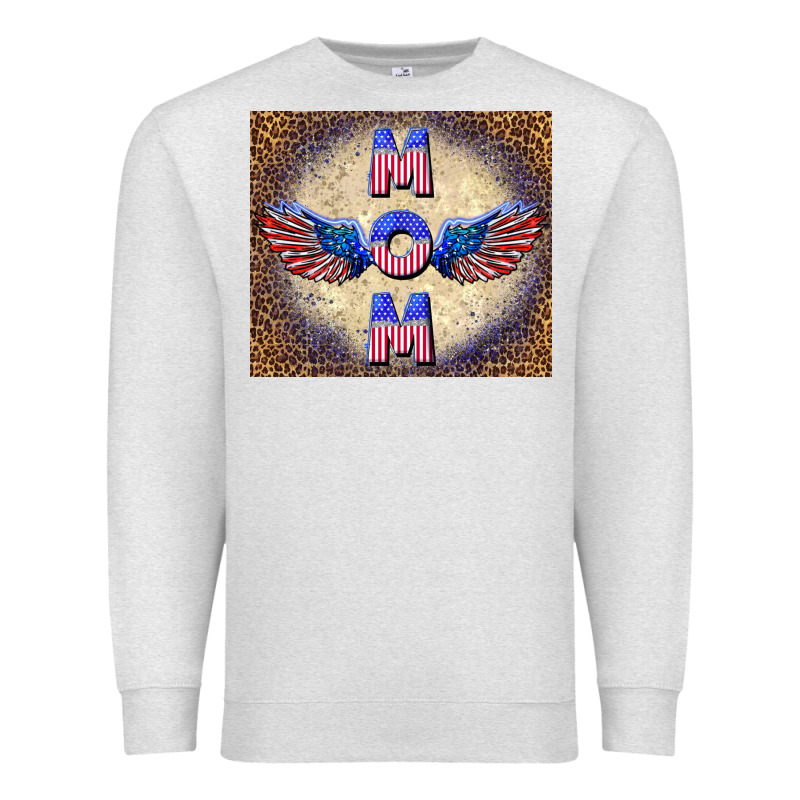 American Mom Premium Sweatshirt by TumblerDesignByShophia | Teevron