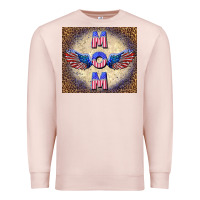 Pale Pink American mom Premium Sweatshirt - TumblerDesignByShophia