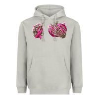 Moon Dust Breast Cancer skeleton hands Heavyweight Hoodie - NancyCooperArtShop
