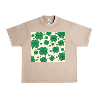 French Oak st patrick clover Urban Heavy Tee - MaliasSmallBusiness