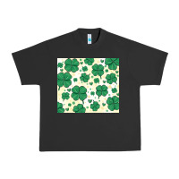 Pigment Black st patrick clover Urban Heavy Tee - MaliasSmallBusiness