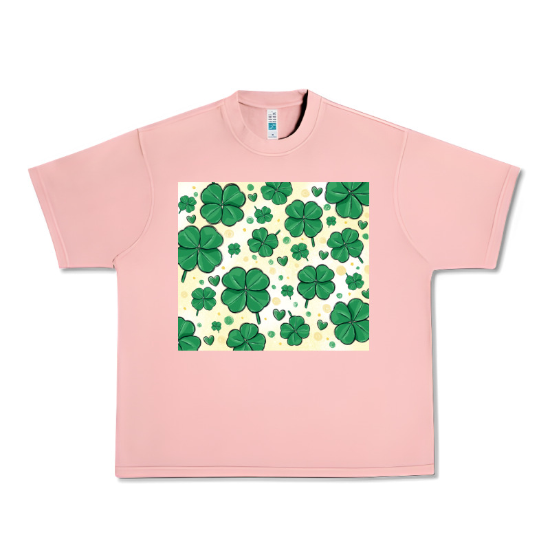 St Patrick Clover Urban Heavy Tee by MaliasSmallBusiness | Teevron