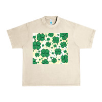 Sandshell st patrick clover Urban Heavy Tee - MaliasSmallBusiness