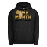Pigment Black One month can't hold our history Urban Hoodie - FaDigitalArtStudio