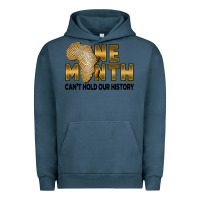 Pigment Midnight Navy One month can't hold our history Urban Hoodie - FaDigitalArtStudio
