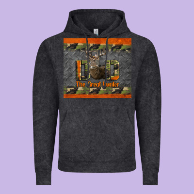 Western Dad The Great Deer Hunter Vintage Hoodie Designed By Lillyallendesigns