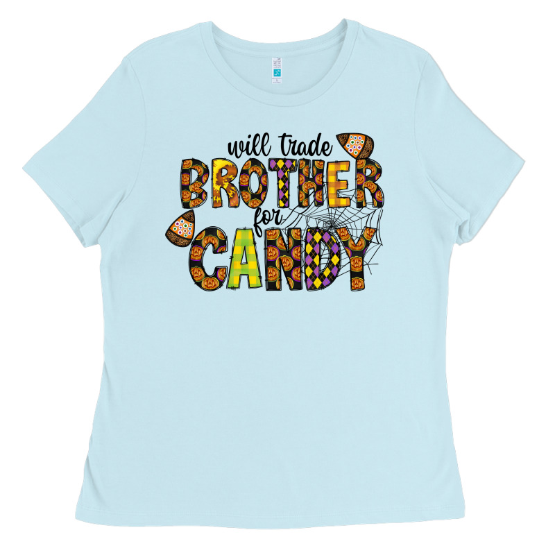 Will Trade Brother For Candy Ladies Tee by CowhideDigitalArt | Teevron