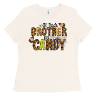 Bone Will Trade Brother For Candy Ladies Tee - CowhideDigitalArt