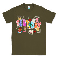 Army Green test day Classic Tee - JahusDesignShop