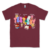 Burgundy test day Classic Tee - JahusDesignShop