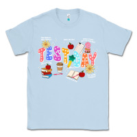 Dusty Blue test day Classic Tee - JahusDesignShop