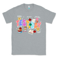Heather Grey test day Classic Tee - JahusDesignShop