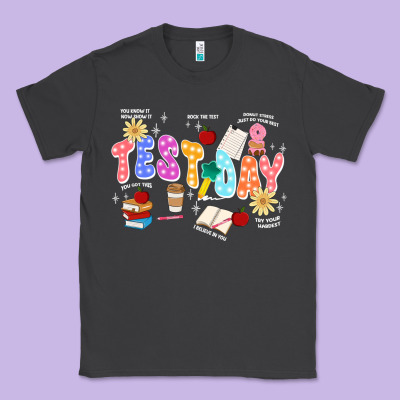 Test Day Classic Tee Designed By Jahusdesignshop