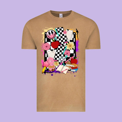 Teacher Vintage Tee Designed By Jahusdesignshop