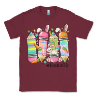 Burgundy teaching my favorite peeps Classic Tee - MaliasSmallBusiness