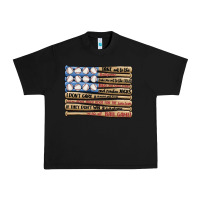 Black baseball ballgame Urban Heavy Tee - MaliasSmallBusiness
