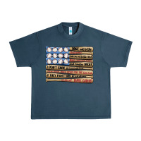 Midnight Navy baseball ballgame Urban Heavy Tee - MaliasSmallBusiness