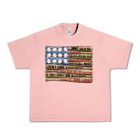 Salmon baseball ballgame Urban Heavy Tee - MaliasSmallBusiness
