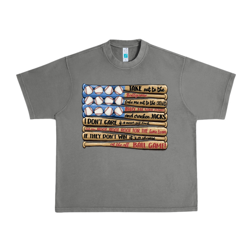 Baseball Ballgame Urban Heavy Tee by MaliasSmallBusiness | Teevron