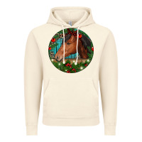 Vintage Artic Western Horse Christmas Vintage Hoodie - RanaPortraitStore