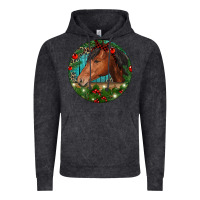 Vintage Black Western Horse Christmas Vintage Hoodie - RanaPortraitStore