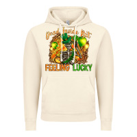 Vintage Artic dead inside but feeling lucky Vintage Hoodie - NancyCooperArtShop