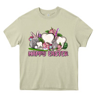 Mossy Happy Easter teeth Heavy Core Tee - OliviaCreatesArt