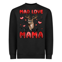 Black mad love for my mama Heavyweight Sweatshirt - MaliasSmallBusiness