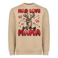 Mushroom mad love for my mama Heavyweight Sweatshirt - MaliasSmallBusiness