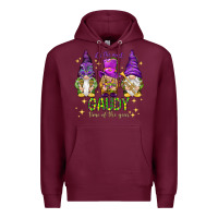 Burgundy It's the most gaudy time of the year Premium Hoodie - HowdyJamesFarm