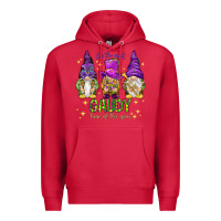 Cardinal It's the most gaudy time of the year Premium Hoodie - HowdyJamesFarm