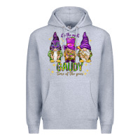 Heather Grey It's the most gaudy time of the year Premium Hoodie - HowdyJamesFarm