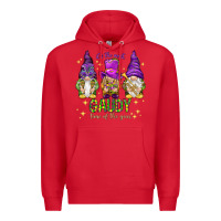 Red It's the most gaudy time of the year Premium Hoodie - HowdyJamesFarm