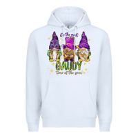 White It's the most gaudy time of the year Premium Hoodie - HowdyJamesFarm