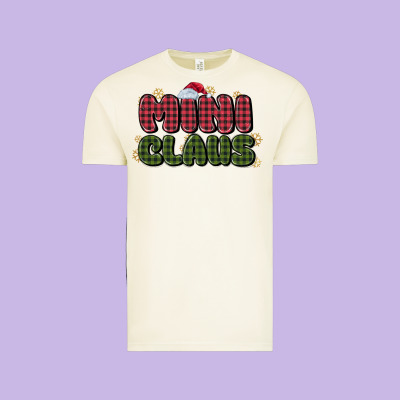 Mini Claus Vintage Tee Designed By Maliassmallbusiness