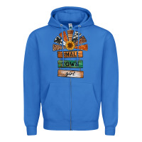 True Royal small town girl western windmill wooden boards Zipper Hoodie - Jasminsmagicworld