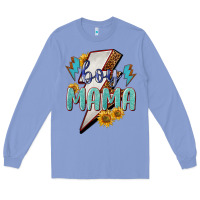 Colony Blue boy mama lightning bold Long Sleeve Tee - NancyCooperArtShop